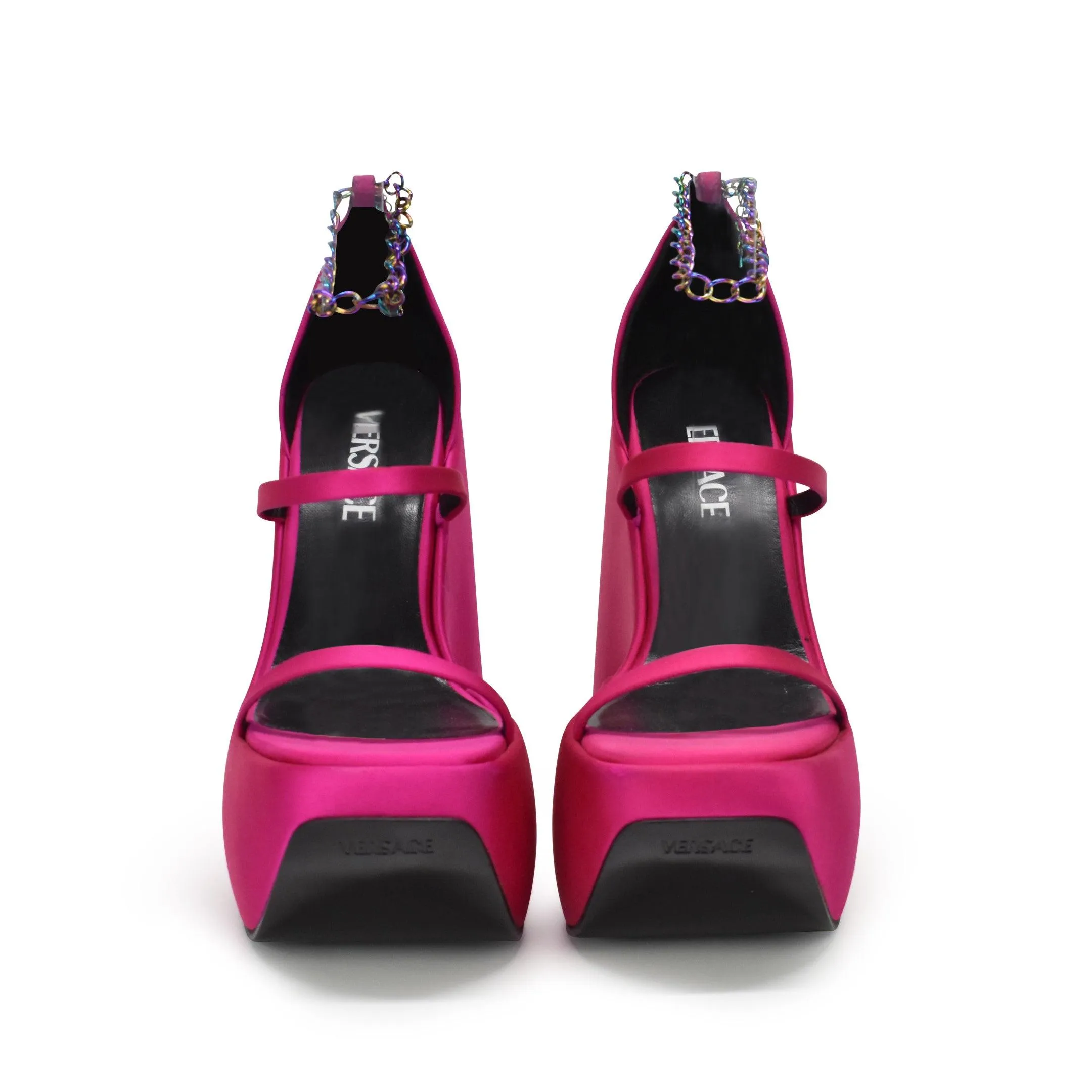 Versace 'Triplatform' Heeled Sandals - Women's 36