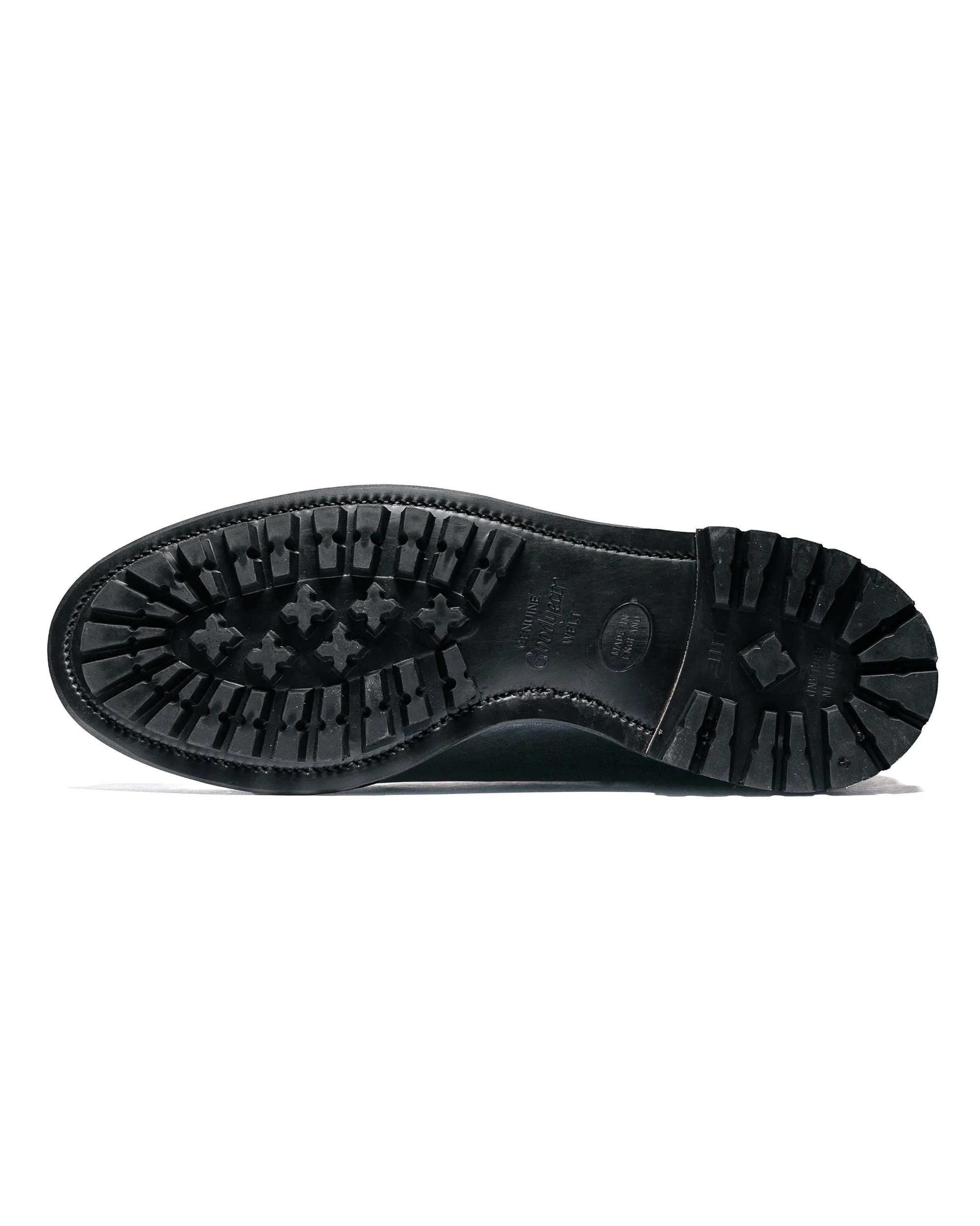 Viberg Wholecut Boot Nero Washed Kangaroo (Pre-Order)