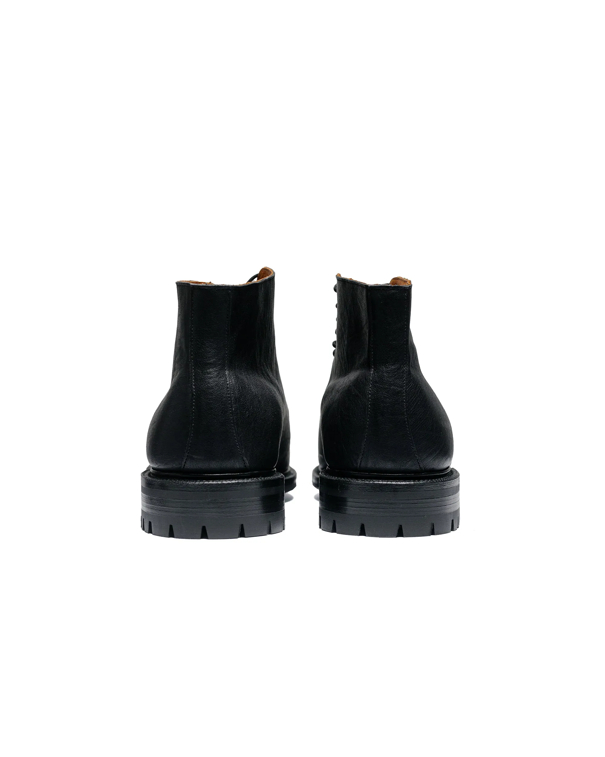 Viberg Wholecut Boot Nero Washed Kangaroo (Pre-Order)