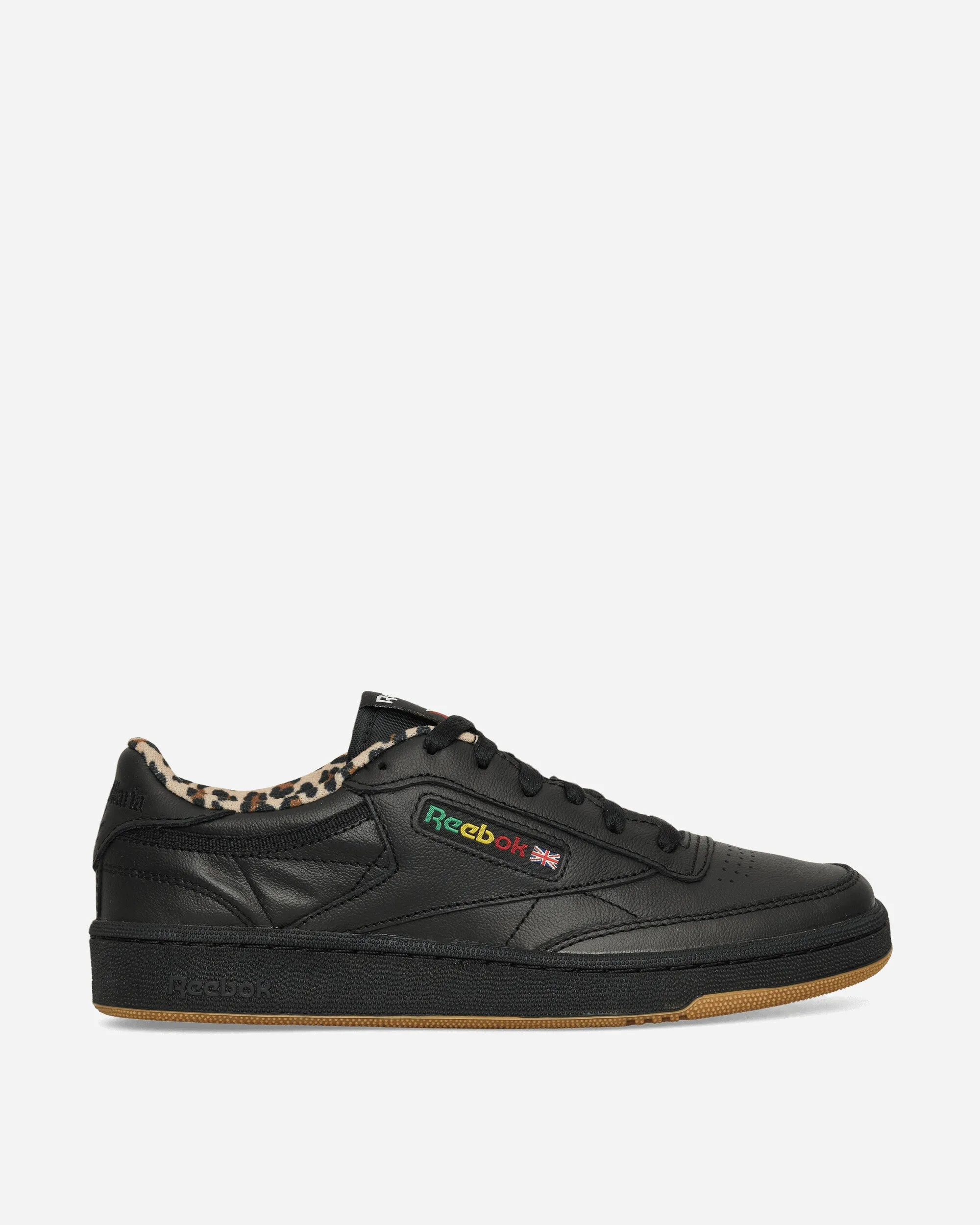 WACKO MARIA Club C 85 Vintage Sneakers Black / Leopard