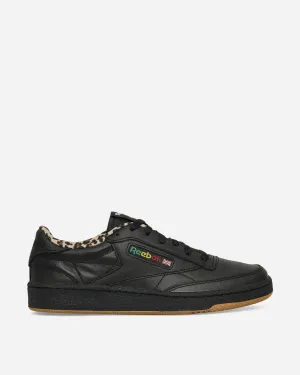 WACKO MARIA Club C 85 Vintage Sneakers Black / Leopard