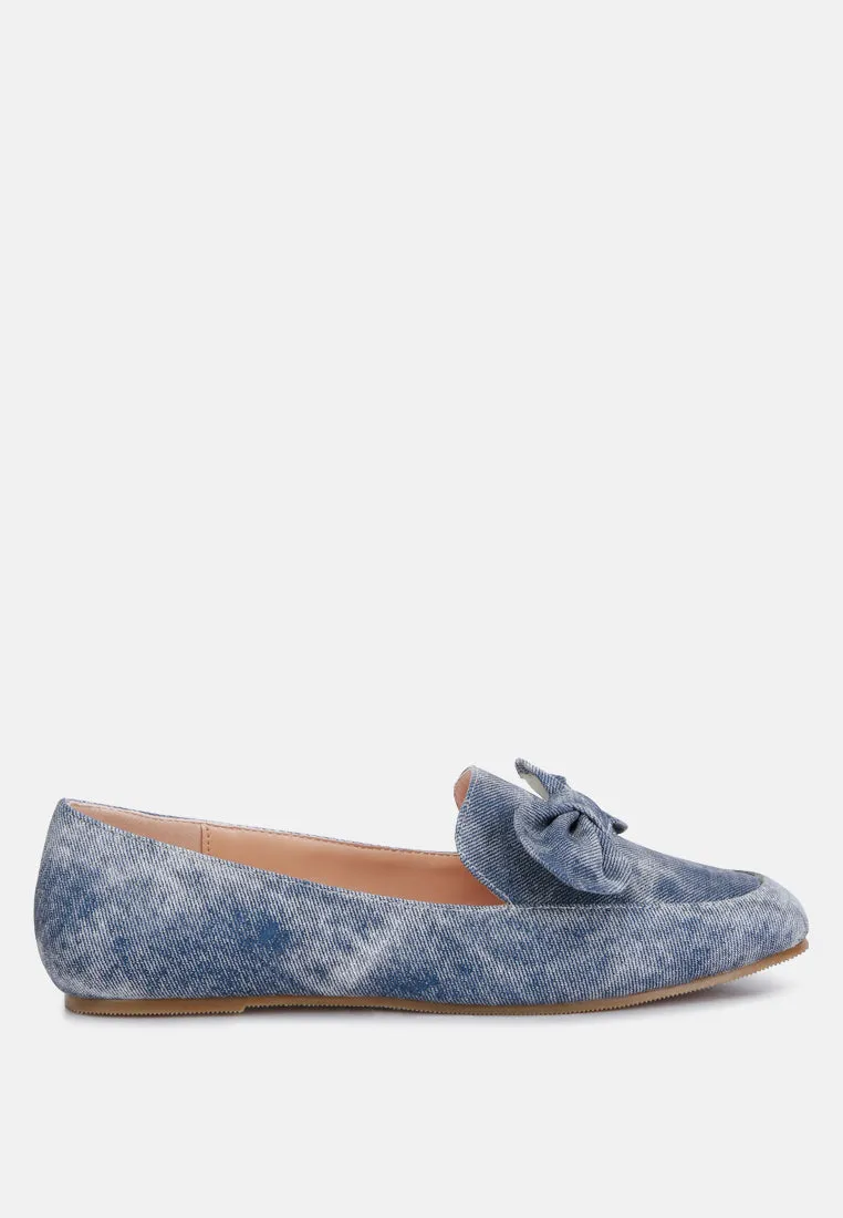 waveney bow embellished loafers
