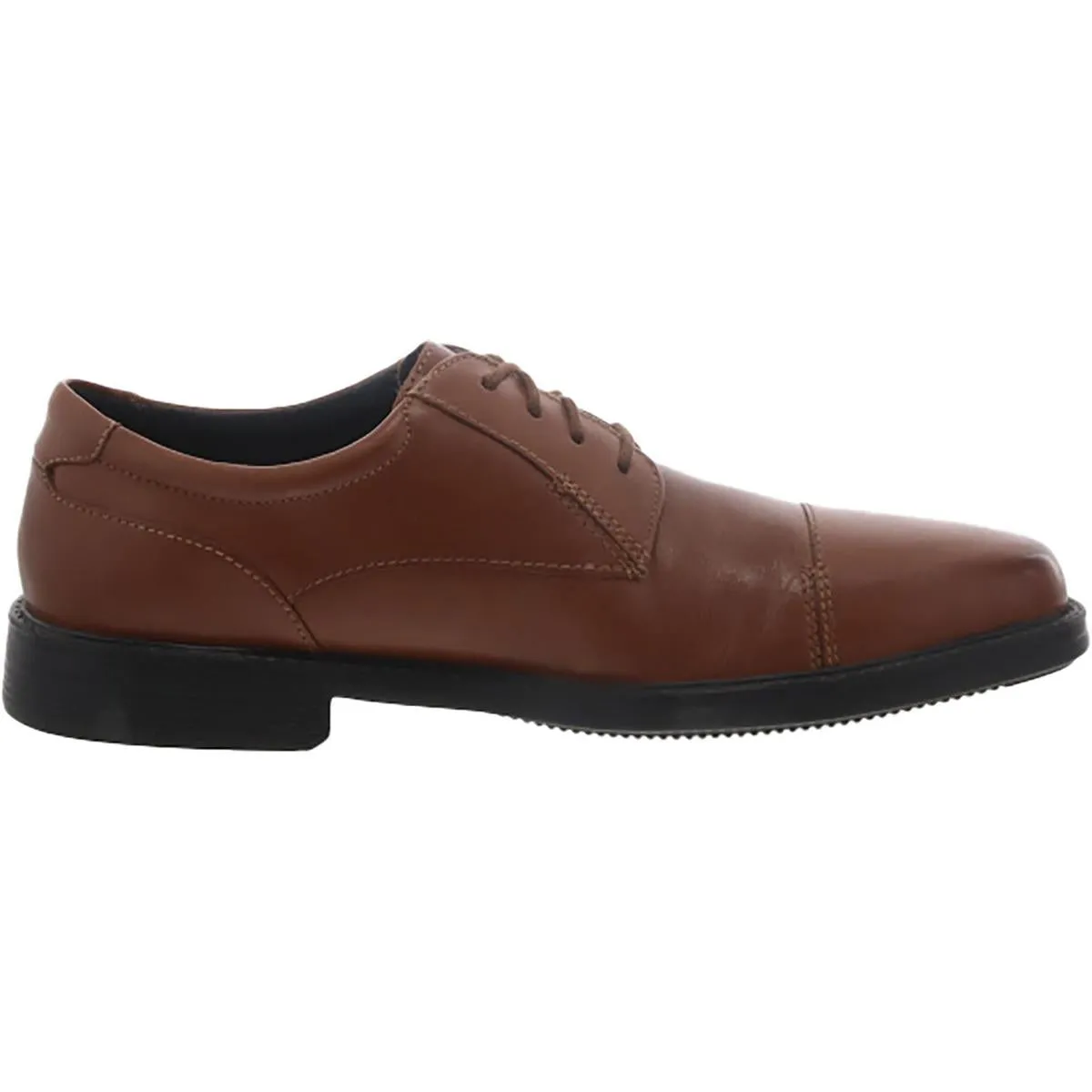 Wenham Cap Womens Leather Square Toe Cap Toe Oxfords