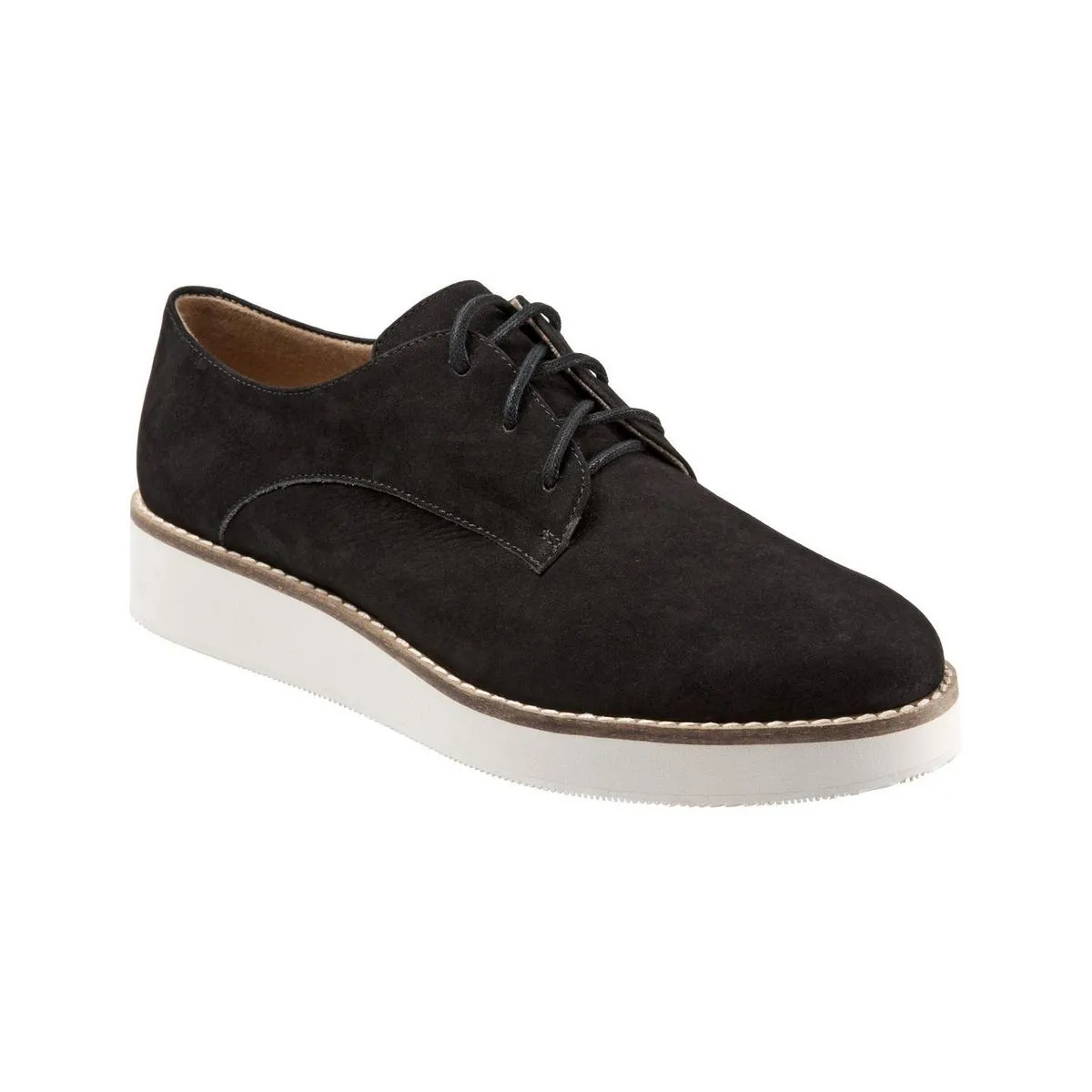 Willis Womens Lace-Up Padded Insole Oxfords