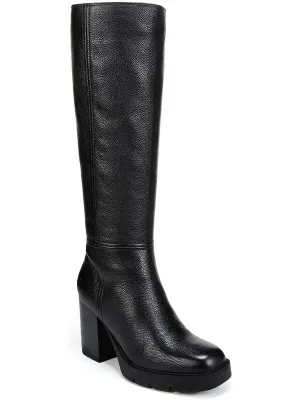 Willow Womens Leather Knee-High Boots