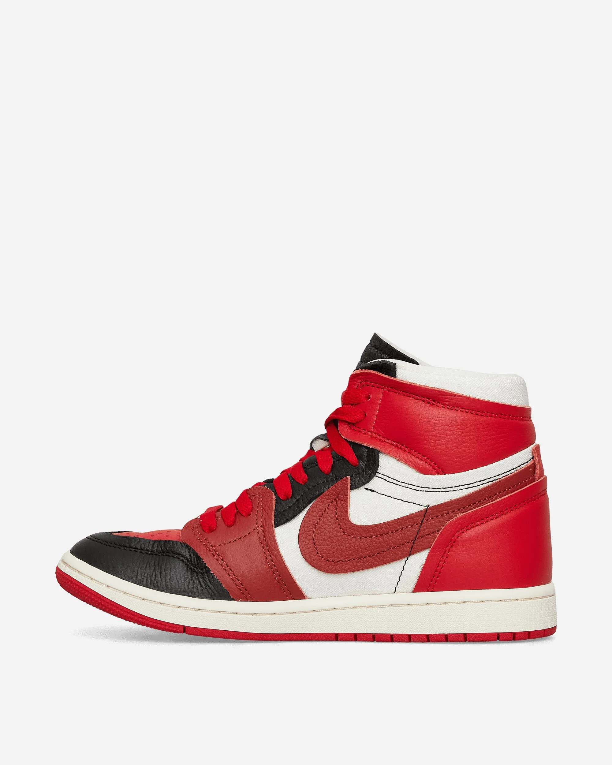 Women's Air Jordan 1 High Method of Make Sneakers Sport Red / Dune Red