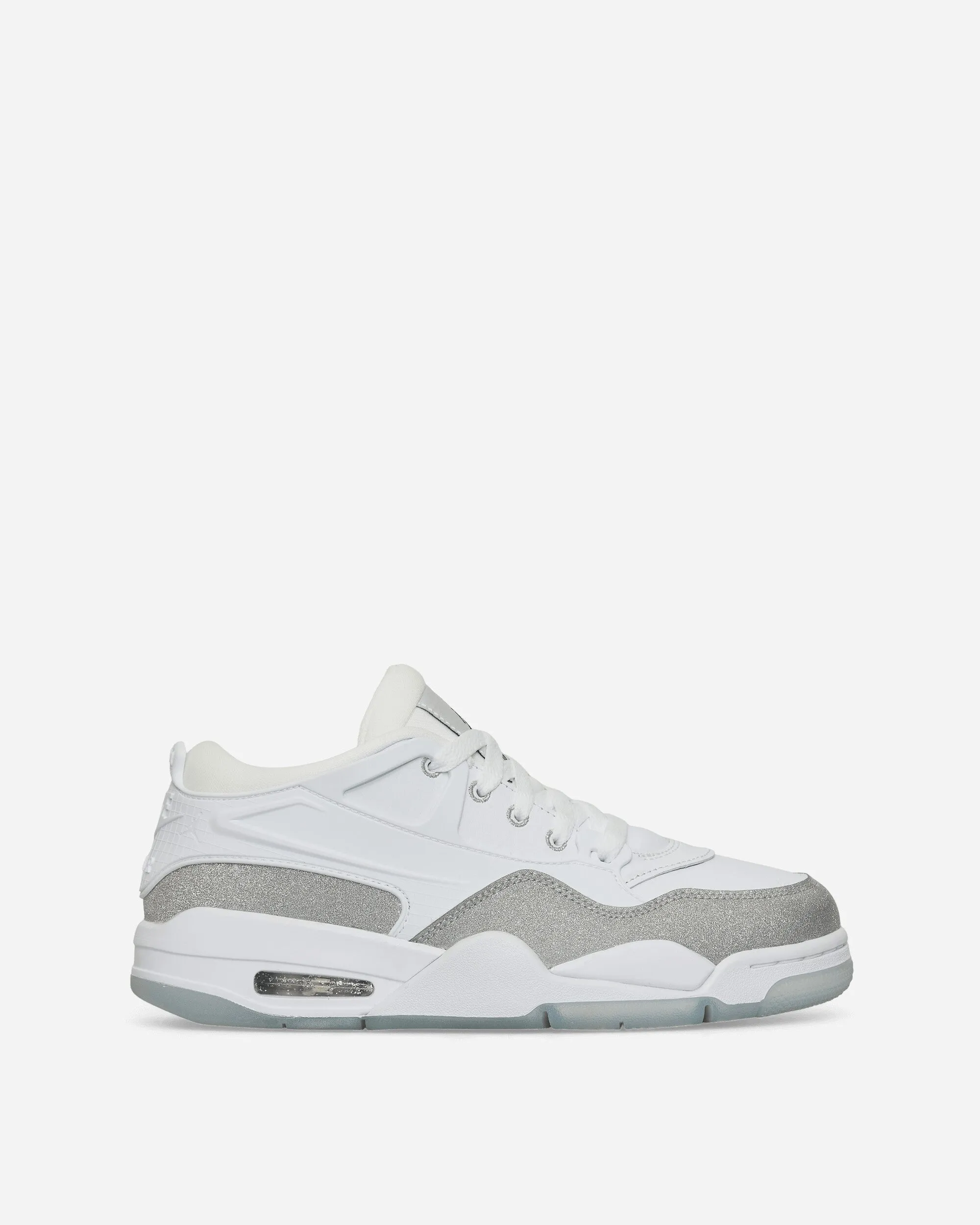 Women's Air Jordan 4 RM Sneakers White / Metallic Silver