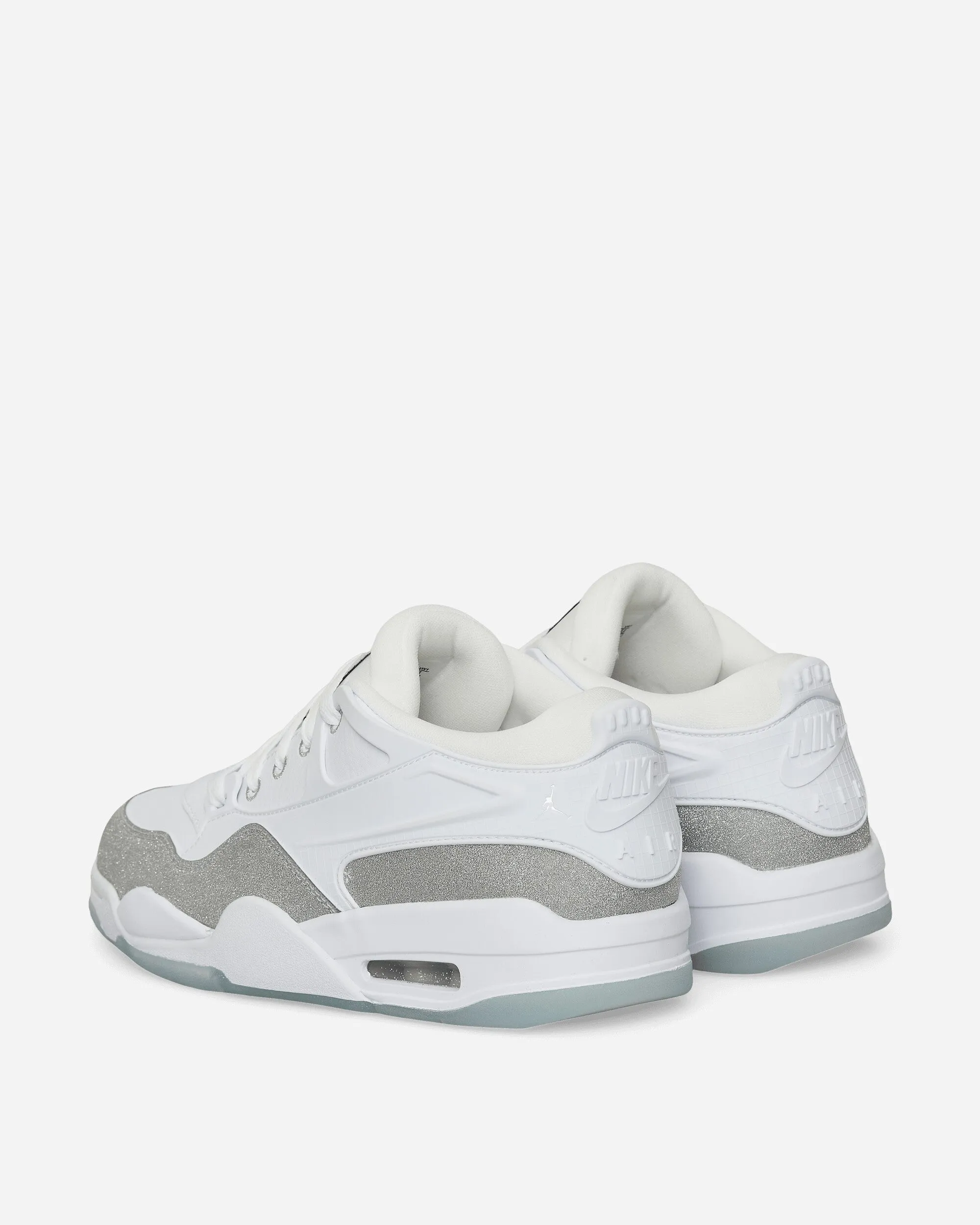 Women's Air Jordan 4 RM Sneakers White / Metallic Silver