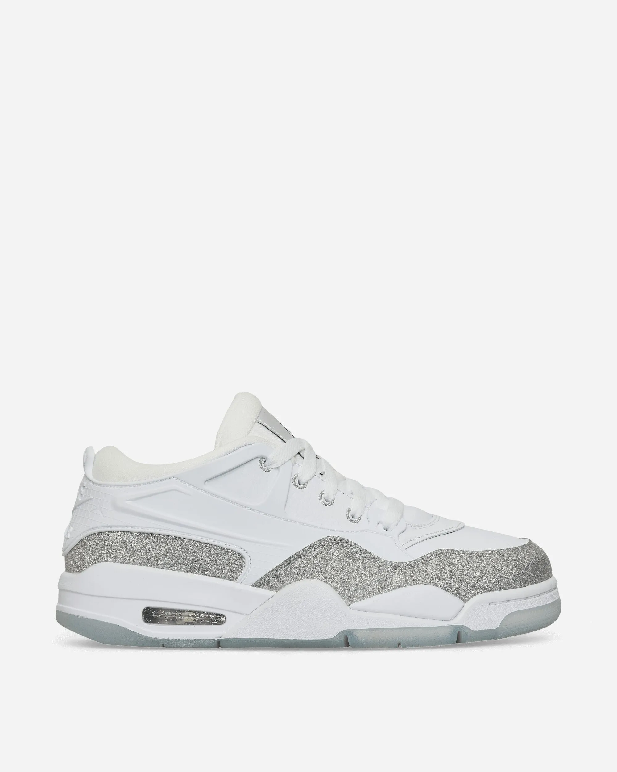 Women's Air Jordan 4 RM Sneakers White / Metallic Silver