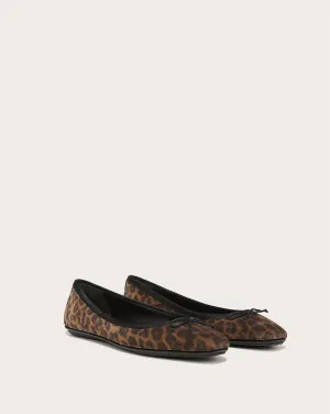 Women's Beatrix Flat Shoes In Camel/black