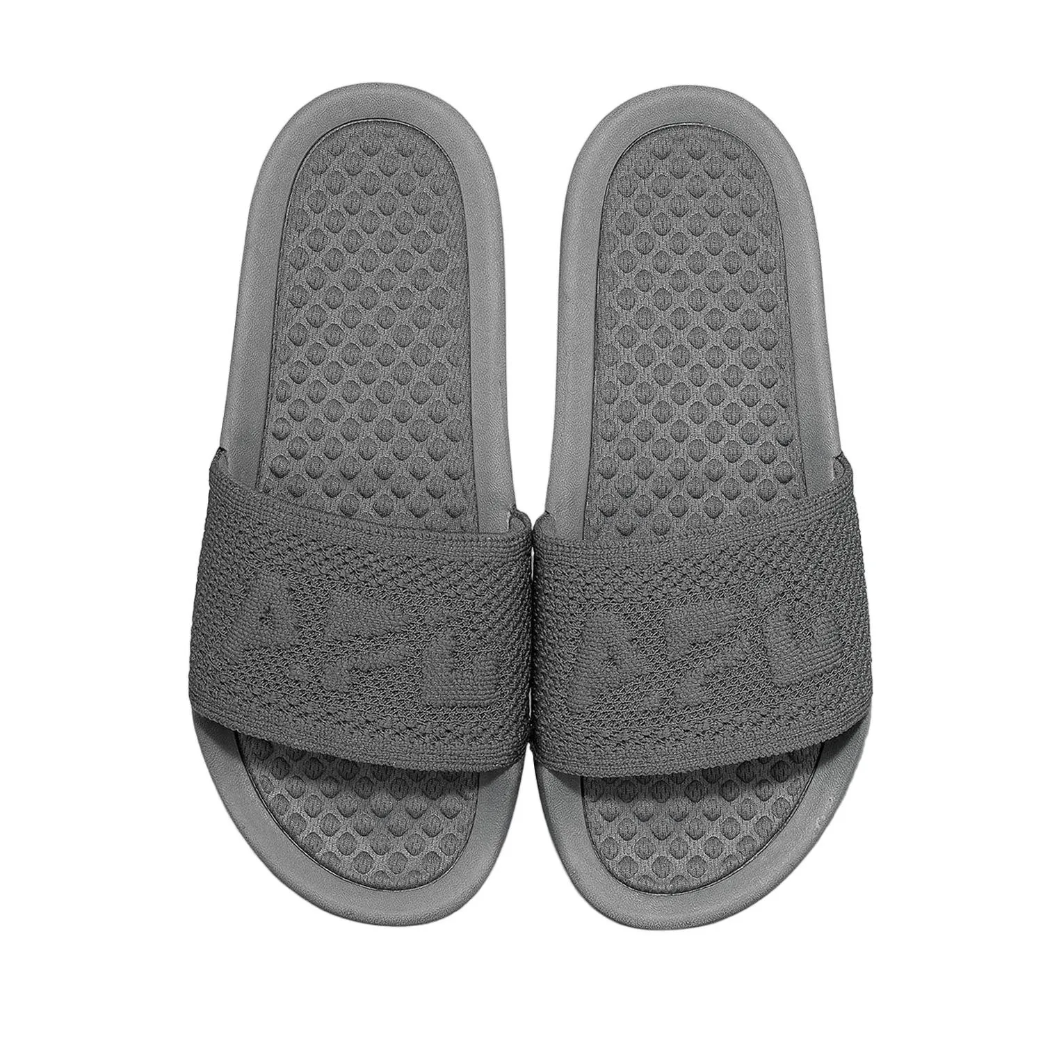 Women's Big Logo Techloom Slide In Cosmic Grey
