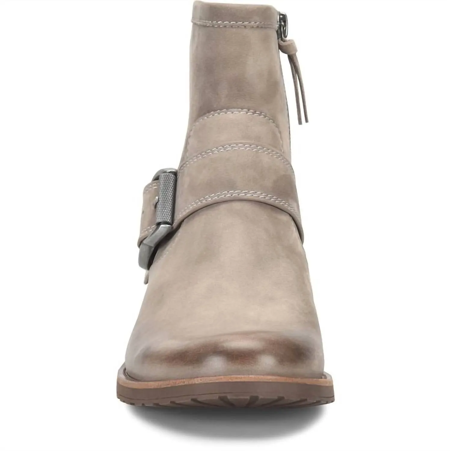 Women's Brie Moto Boot In Rock Grey
