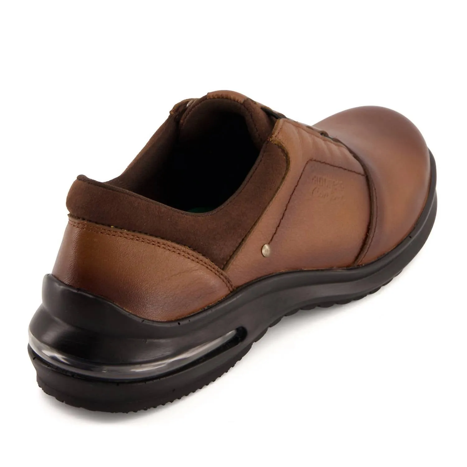 Women's Comfort Leather Oxfords Shoes In Brown