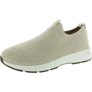 Womens Cushioned Footbed Man Made Slip-On Sneakers