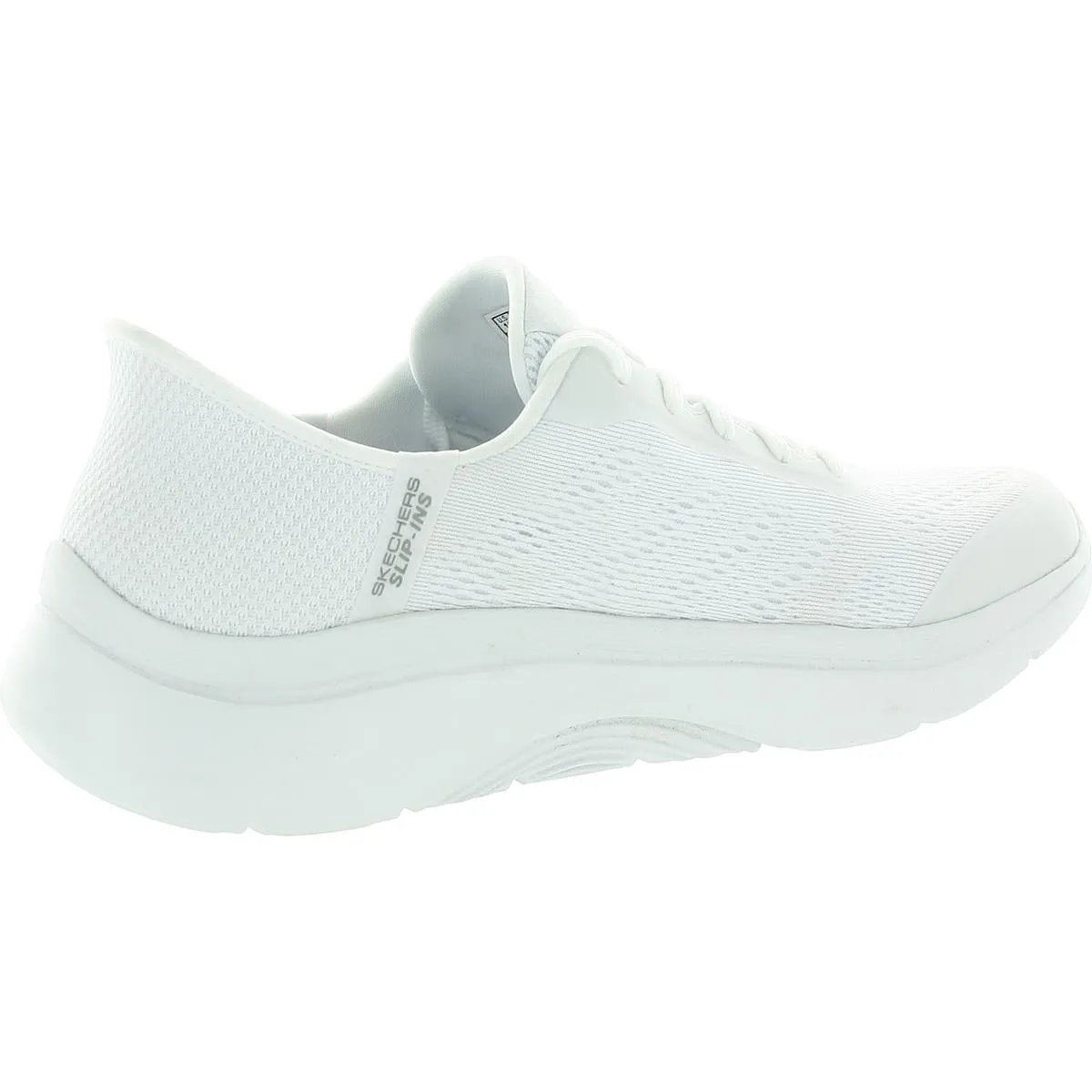 Womens Lace-Up Man Made Slip-On Sneakers