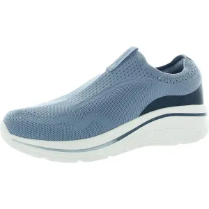 Womens Perforated Man Made Slip-On Sneakers