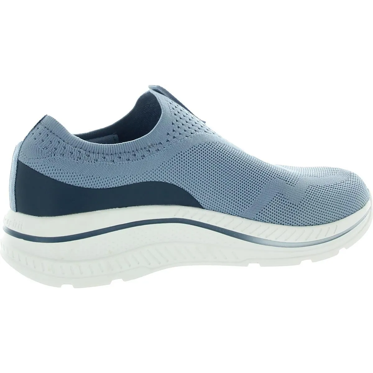 Womens Perforated Man Made Slip-On Sneakers