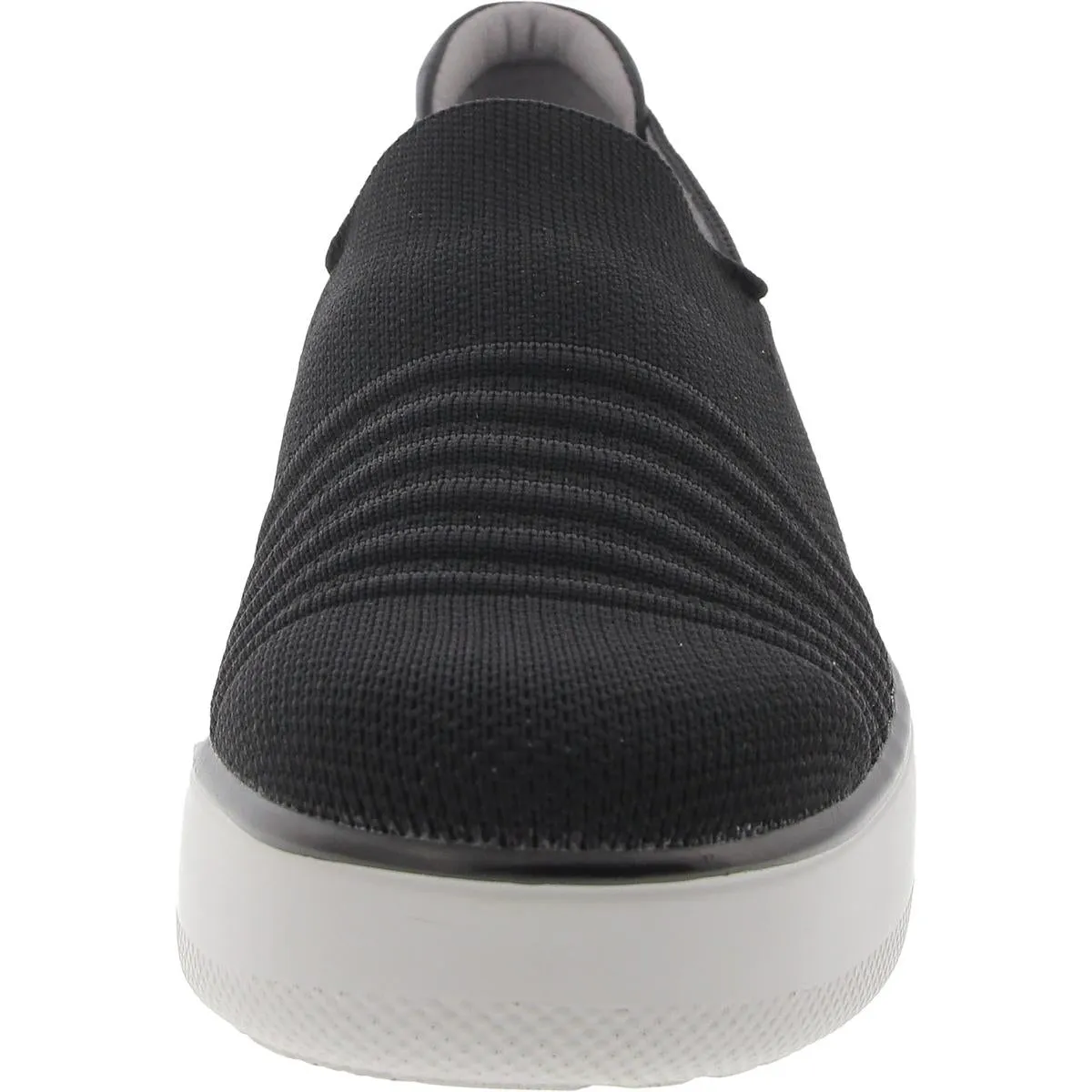 Womens Stretch Man Made Slip-On Sneakers