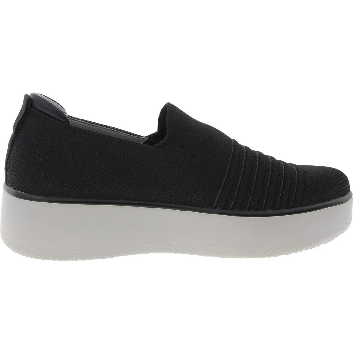 Womens Stretch Man Made Slip-On Sneakers