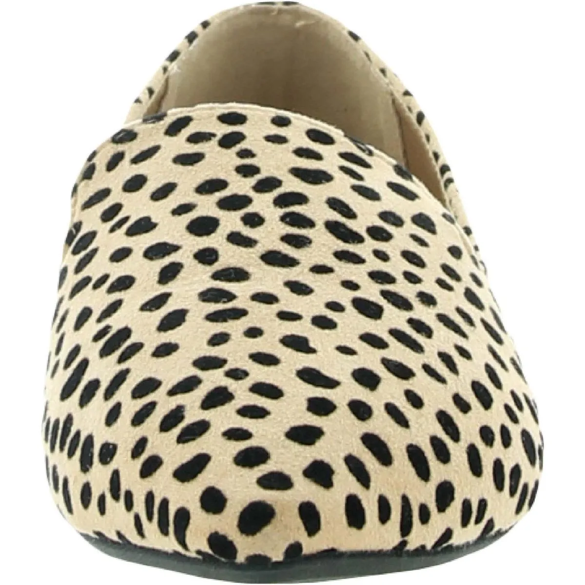 Womens Suede Pointed Toe Loafers