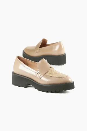 Woven Lady Lugg In Beige