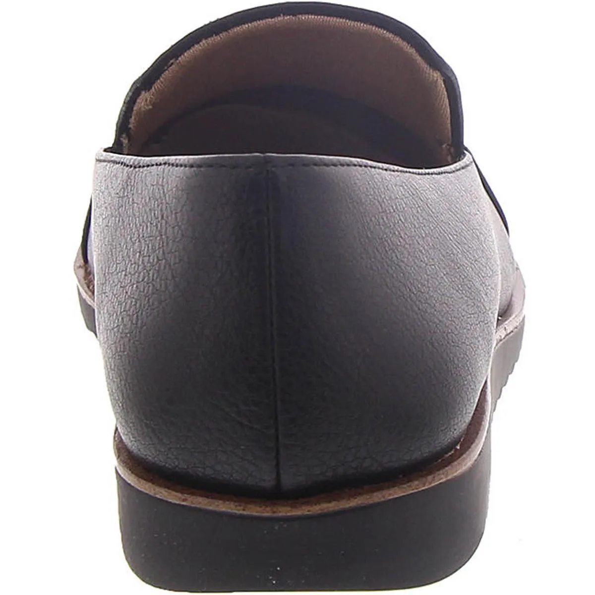 Zendaya Womens Faux Leather Slip On Loafers