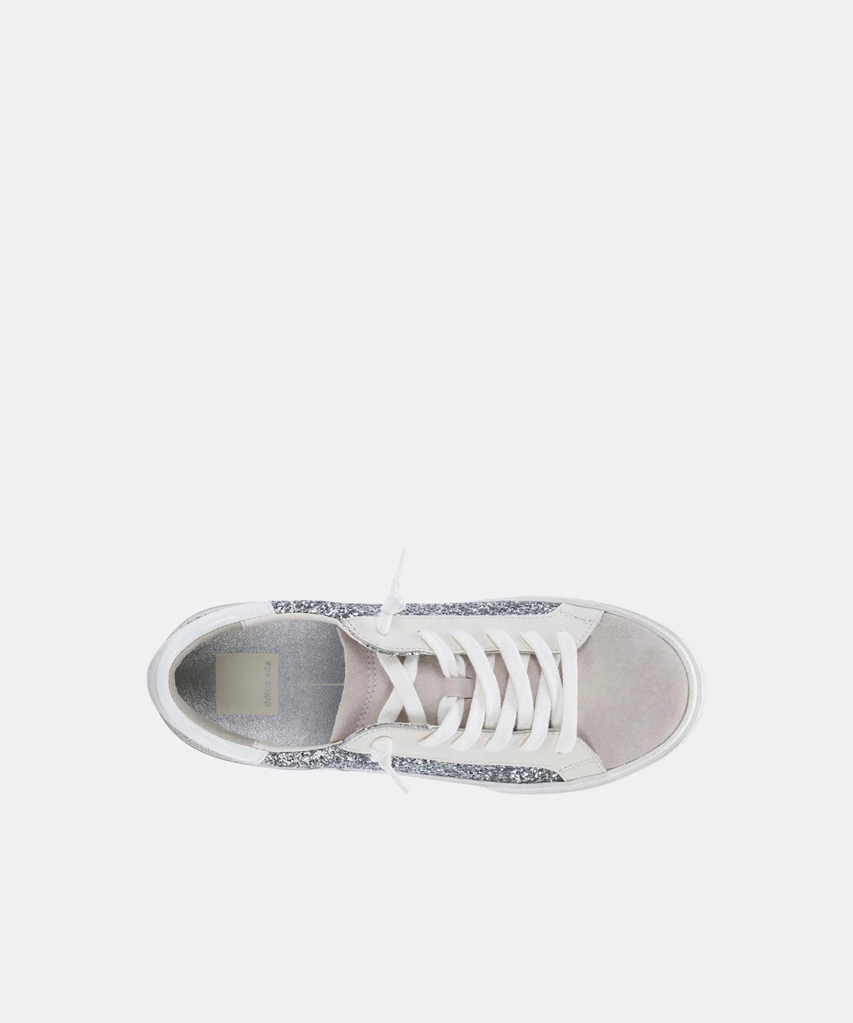 ZINA SNEAKERS SILVER GLITTER