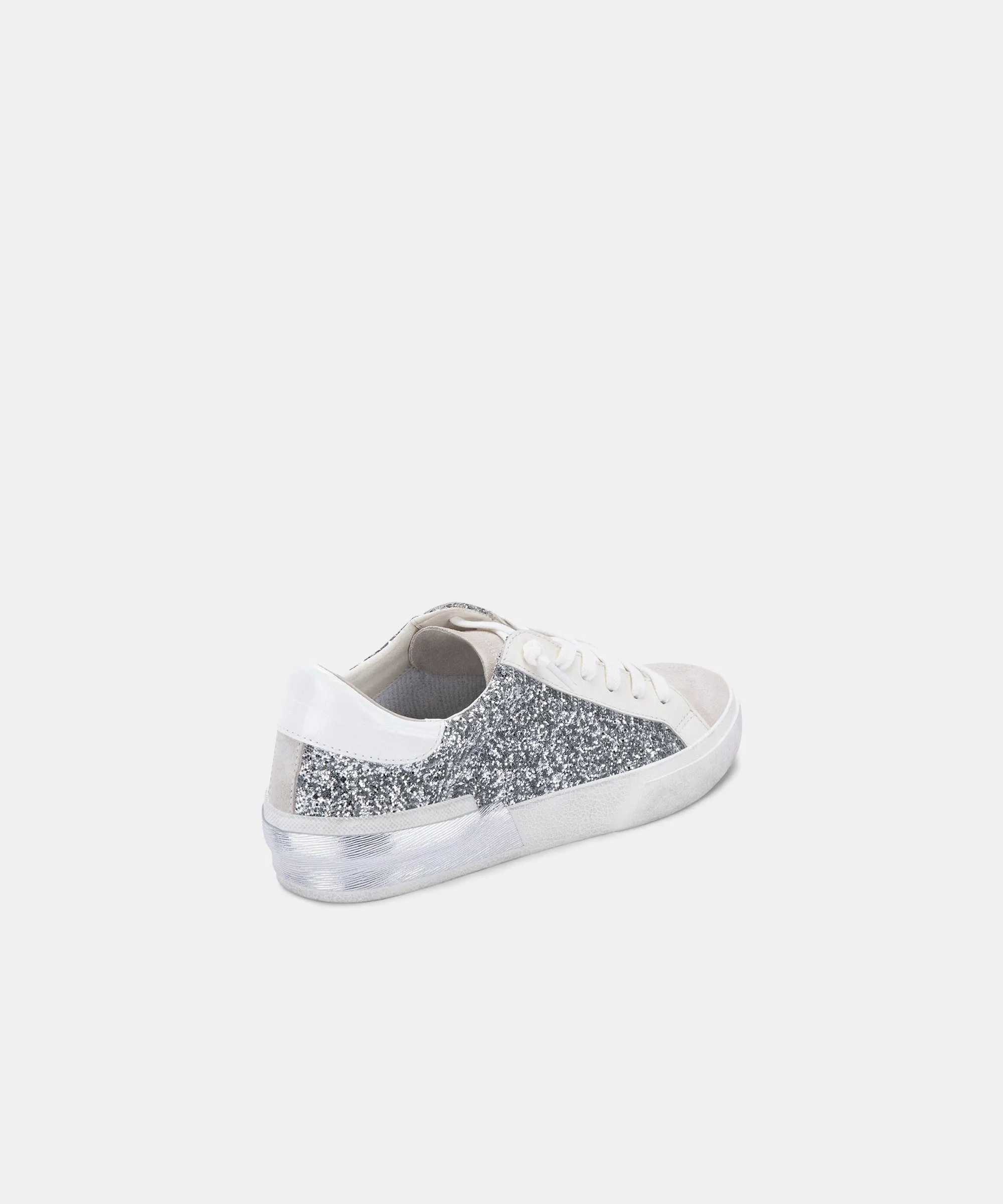 ZINA SNEAKERS SILVER GLITTER