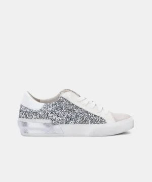 ZINA SNEAKERS SILVER GLITTER