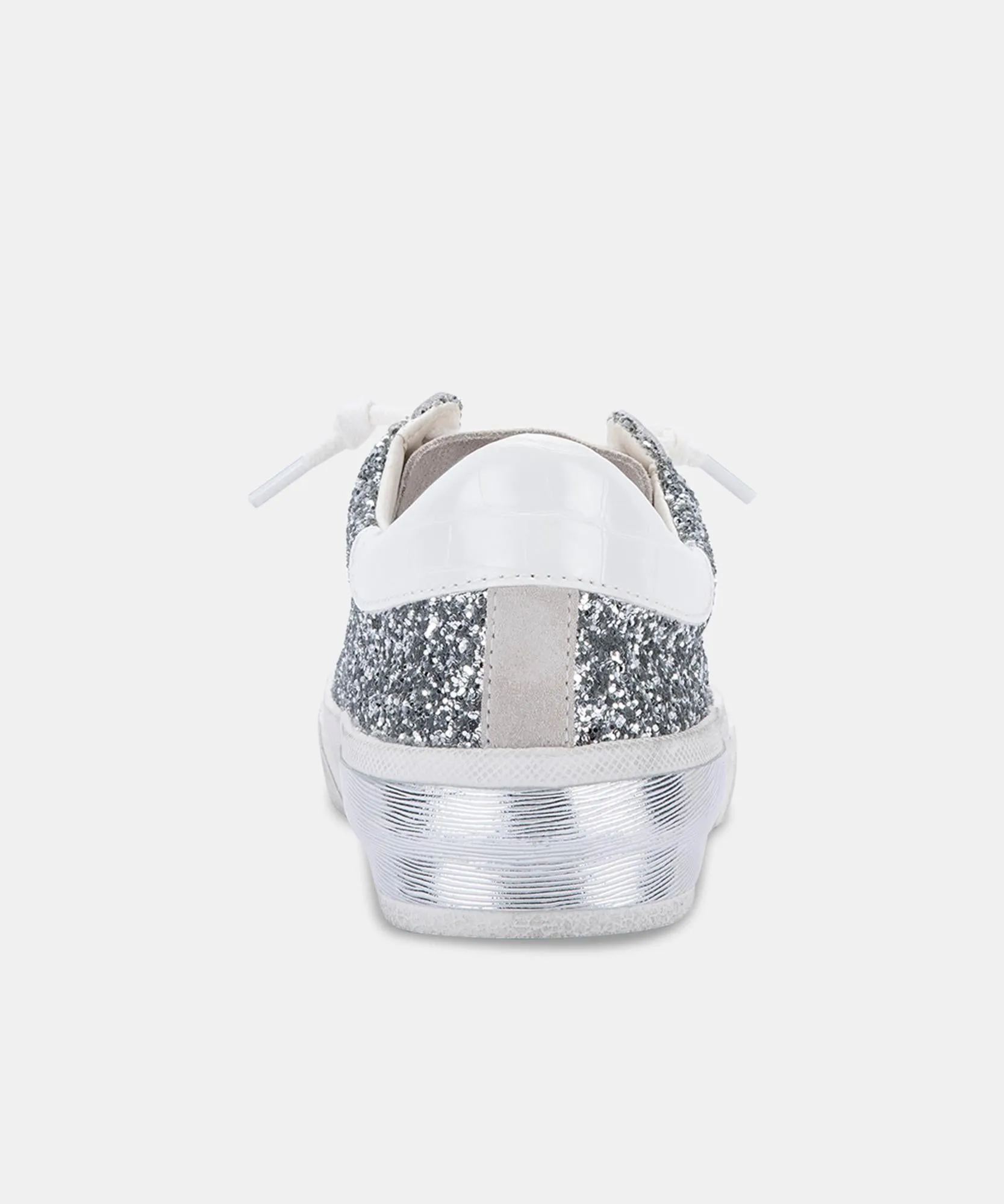 ZINA SNEAKERS SILVER GLITTER